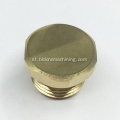 Tloaelo ea Tloaelo ea Tloaelo ea Brandining Brass Hex bolts